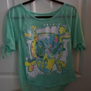 NWOT Justice top size 18